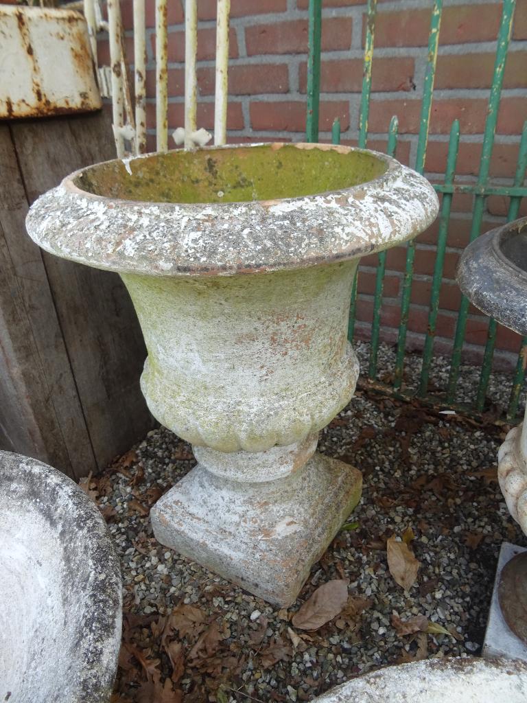 mooie hoge Franse jardinière / tuinvaas, Ophalen