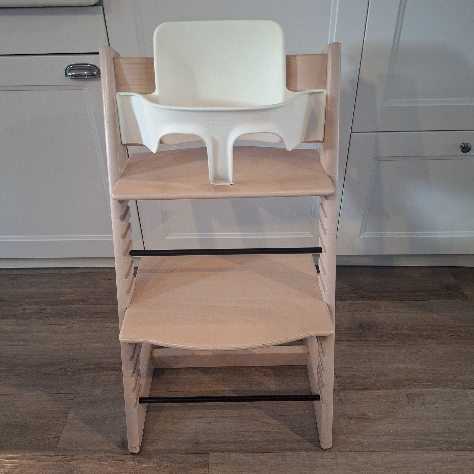 Tripp trapp stoel stokke, Ophalen, Gebruikt, Meegroeistoel