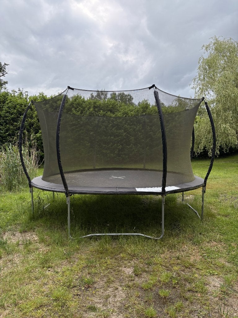 Trampoline 4M, Kinderen en Baby's, Speelgoed | Buiten | Trampolines, Ophalen, Gebruikt