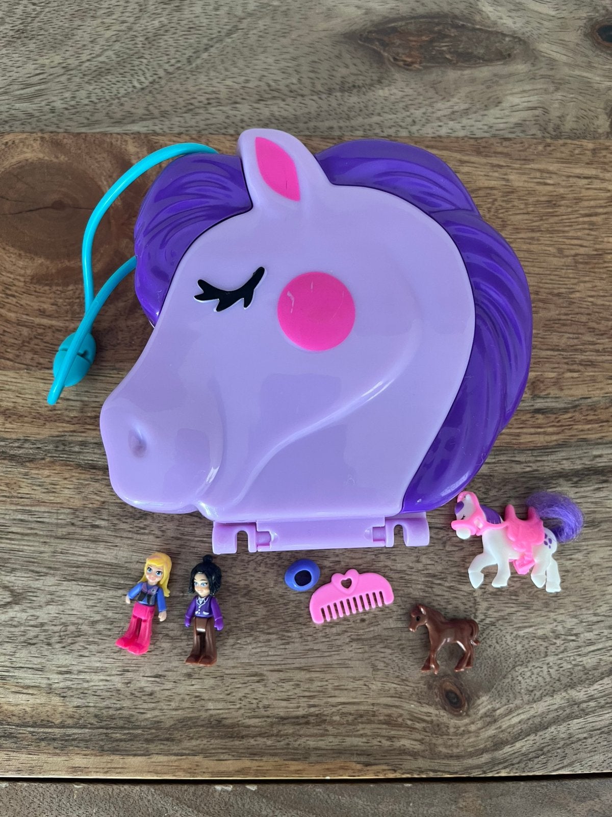 Polly pocket paard, Verzamelen, Speelgoed, Ophalen of Verzenden, Zo goed als nieuw