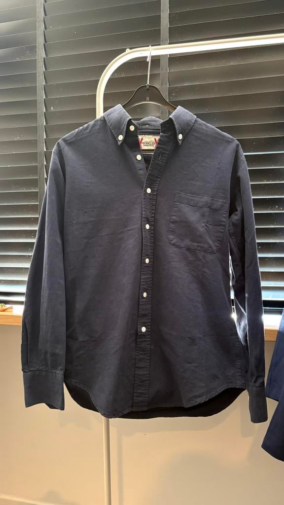 Moncler gamme bleu overhemd, Ophalen of Verzenden, Zo goed als nieuw, Blauw, Halswijdte 38 (S) of kleiner