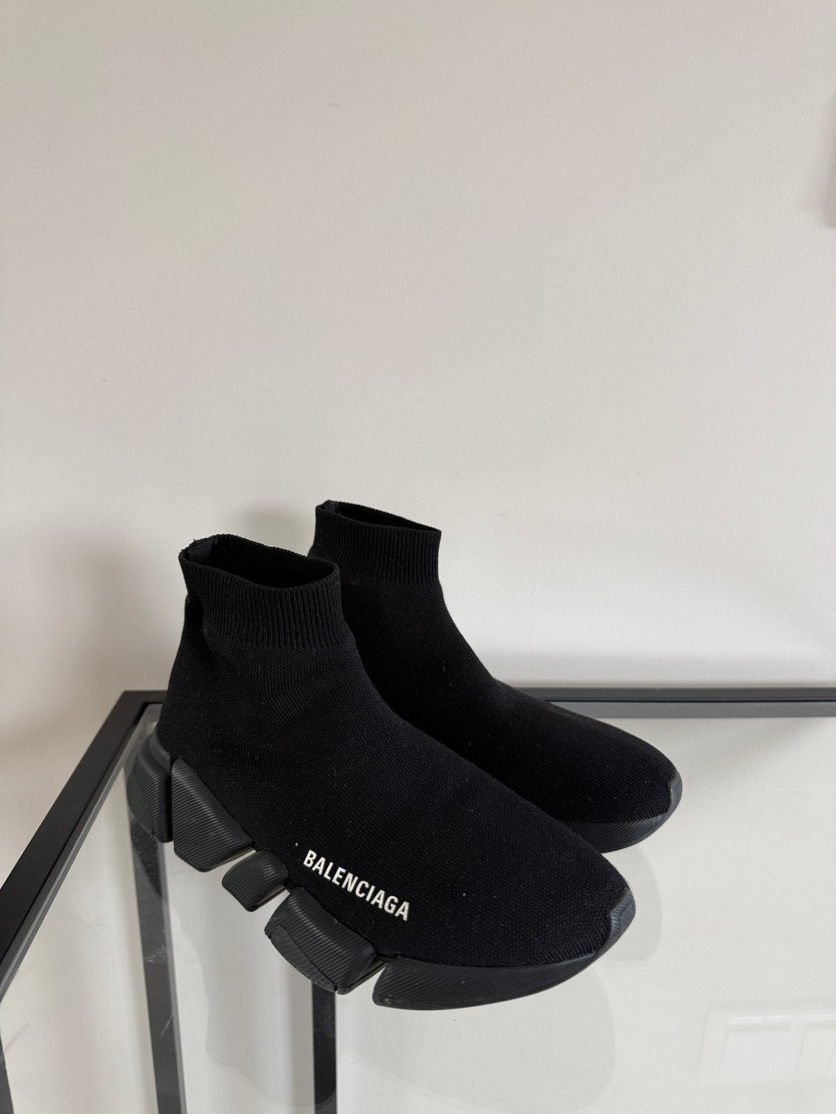Balenciaga Speed Trainer 2.0 Sneakers Maat 38 Zwart, Kleding | Dames, Schoenen, Ophalen, Gedragen, Zwart, Sneakers of Gympen
