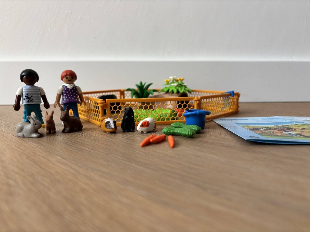 PLAYMOBIL Country Kinderen met kleine dieren - 70137, Gebruikt, Complete set, Ophalen of Verzenden, Country