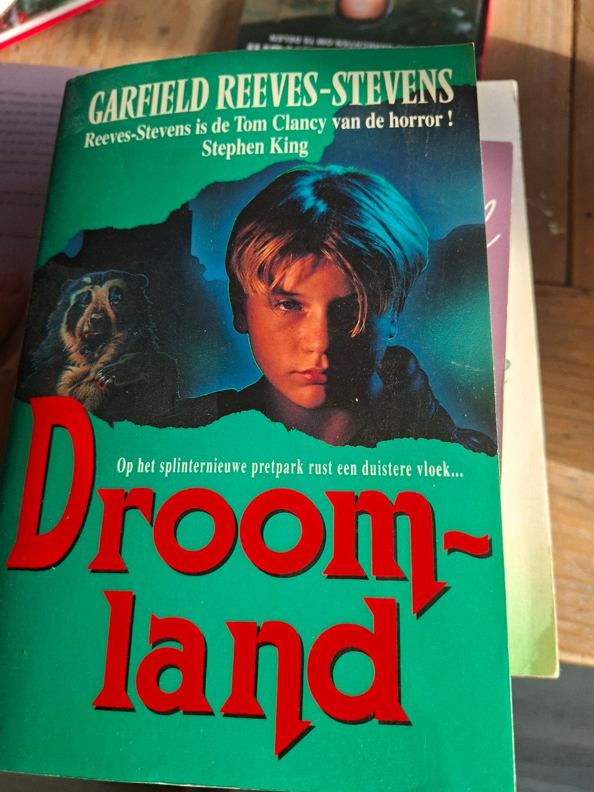 Droomland - Garfield Reeves-Stevens (Horrorboek), Boeken, Ophalen of Verzenden, Gelezen, Garfield Reeves-Stevens, Nederland