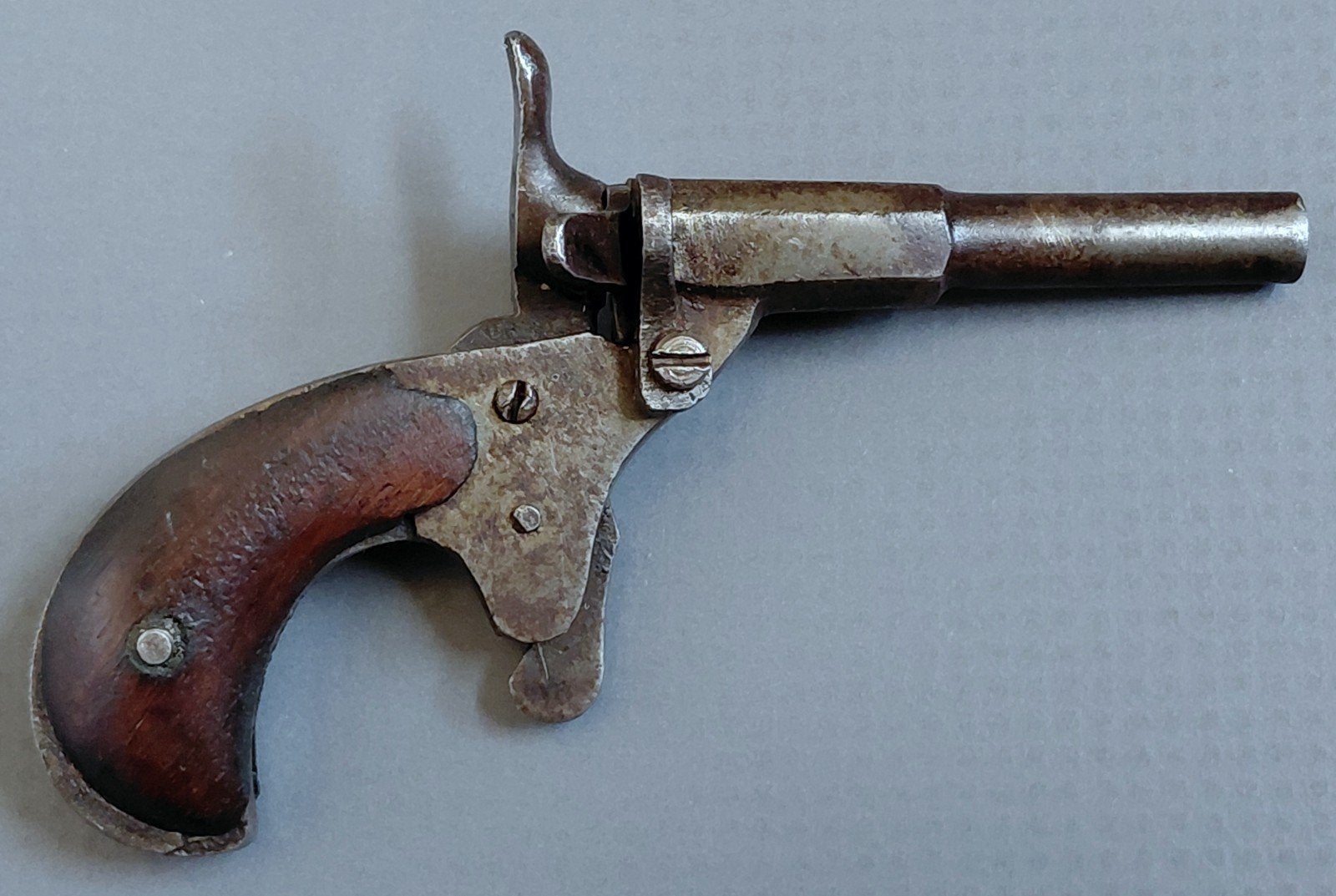 Antiek Duits 6mm Flobert alarm pistool zwartkruit, Ophalen of Verzenden
