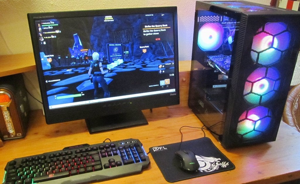 TOP Game PC MSI H110M  750GB SSD/HDD nVIDIA GeForce GTX1050, Ophalen, MSI, 8 GB, Zo goed als nieuw