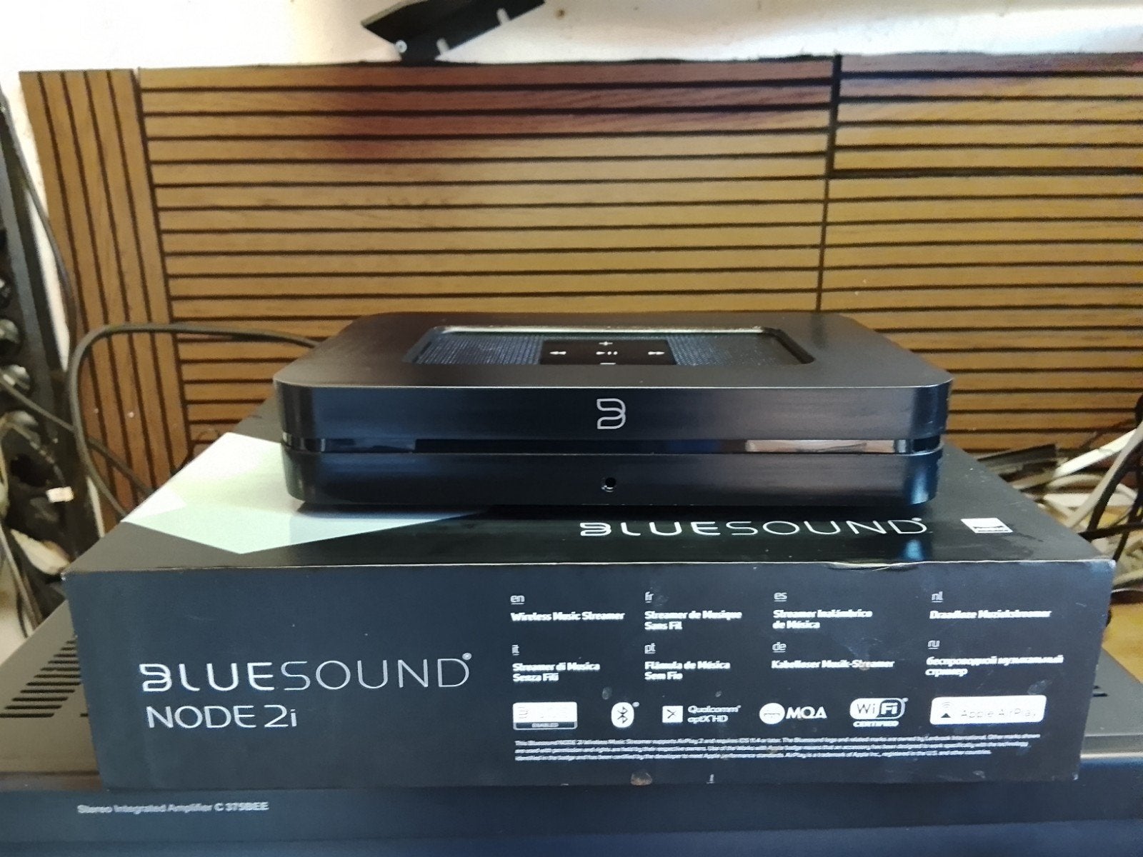 Bluesound Node 2i - Draadloze Muziekstreamer, Audio, Tv en Foto, Stereo-sets, Zo goed als nieuw, Tuner of Radio, Overige merken
