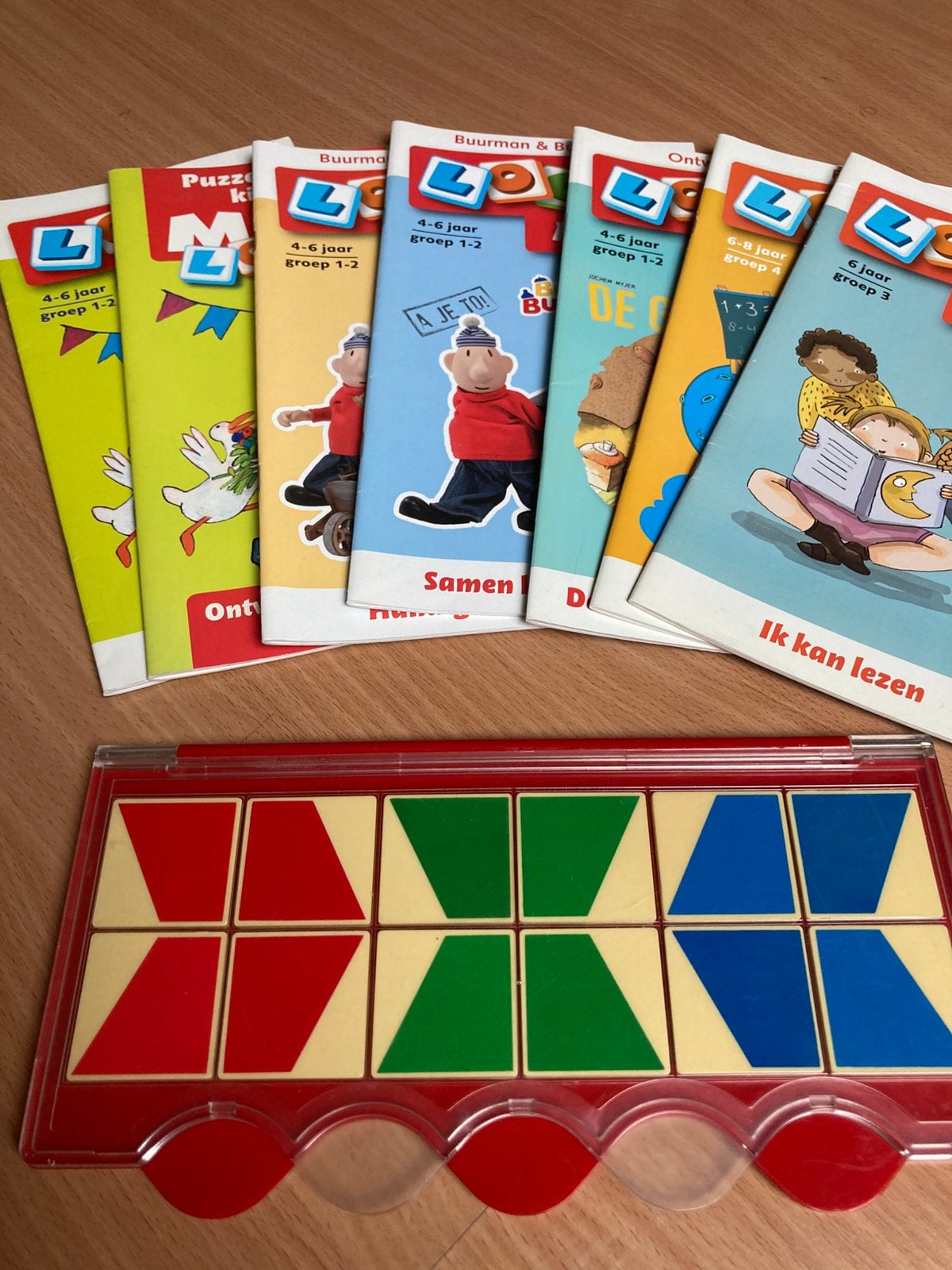 MiniLoco basisdoos met 7 boekjes, Ophalen, Gebruikt