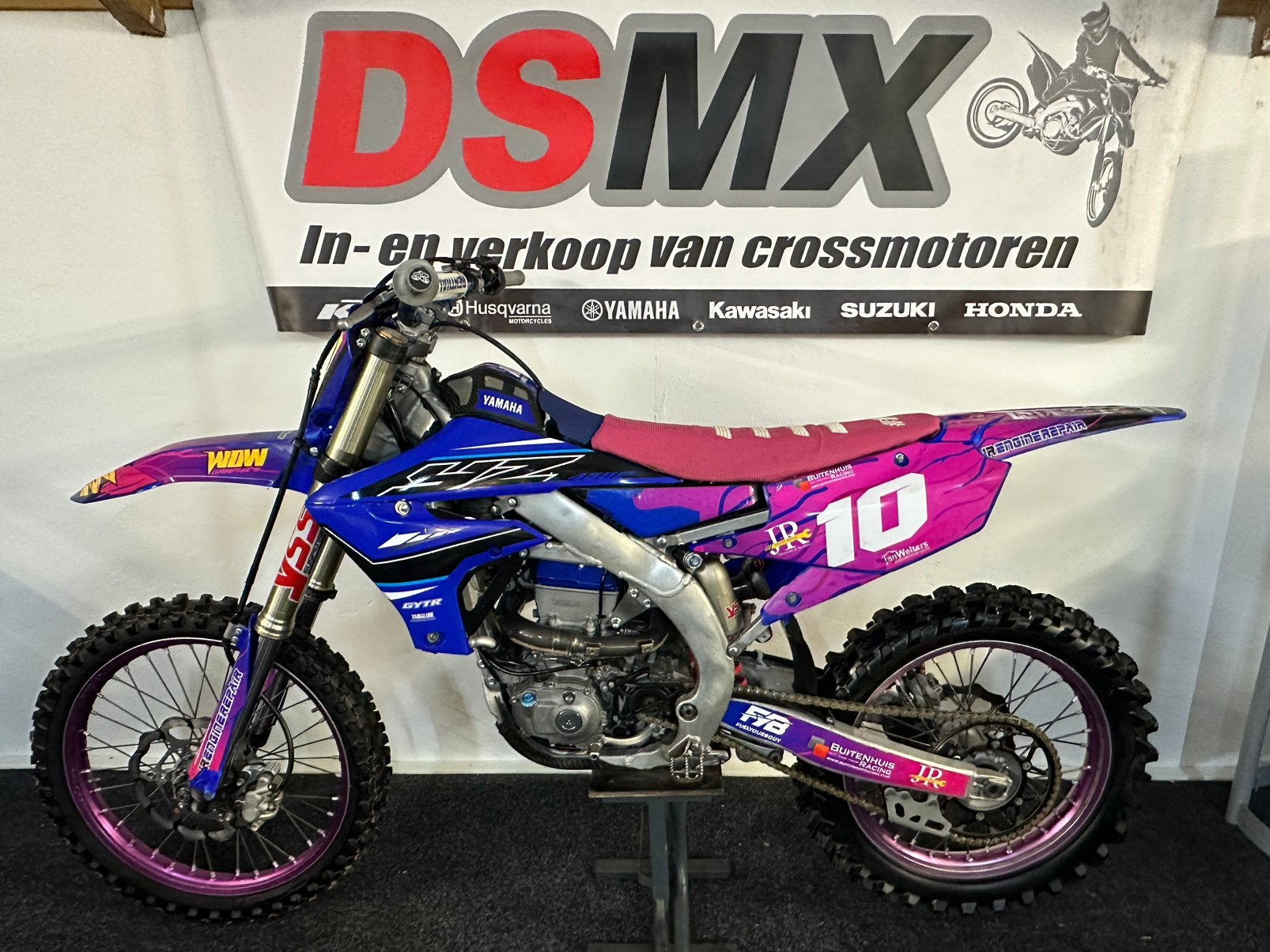 Yamaha yzf 450 2021 gytr!, Gebruikt, Particulier, Crossmotor, Minimaal motorrijbewijs A2