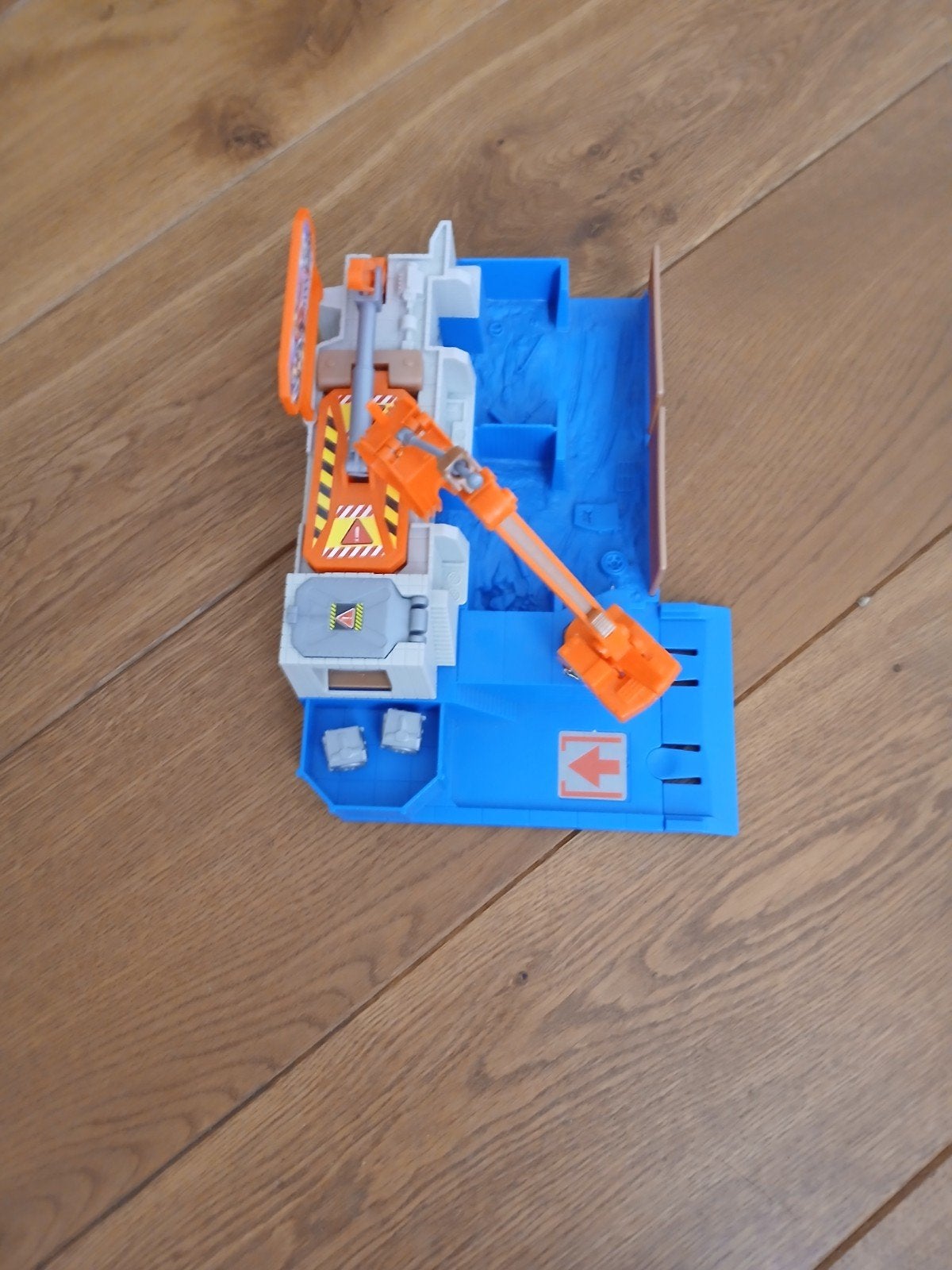 Matchbox speelset met kraan en bouwplaats, Ophalen of Verzenden