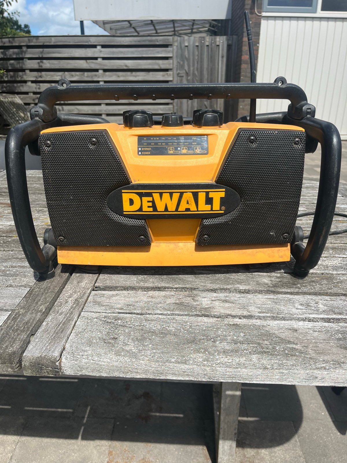Dewalt Bouwradio - Robuust en Betrouwbaar, Ophalen of Verzenden, Gebruikt, Bouwradio