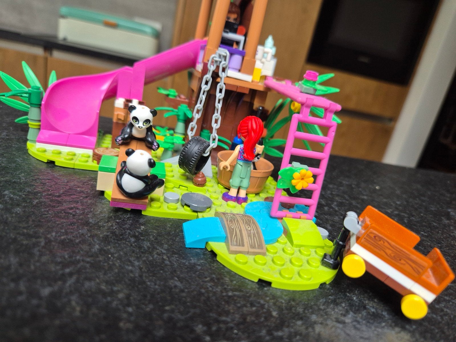 LEGO Friends Panda Jungle Boomhut Compleet, Ophalen, Zo goed als nieuw, Overige merken
