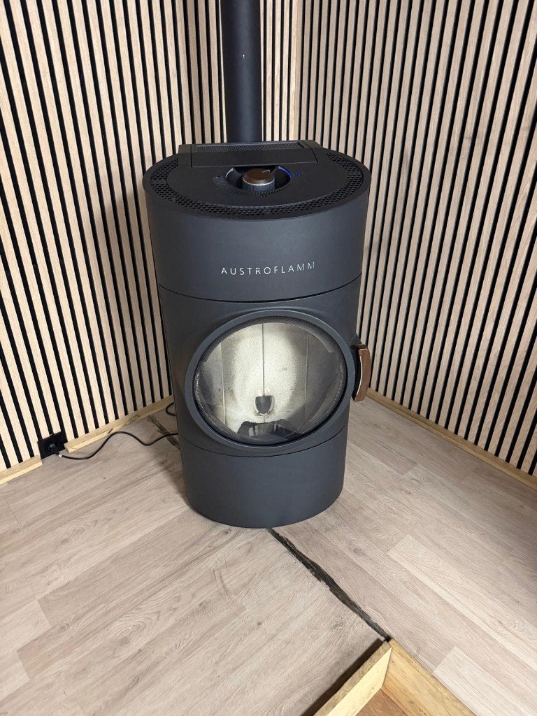 SHOWROOM MODEL AUSTRO FLAMM CLOU COMPACT, Ophalen, Overige brandstoffen, Houtkachel, Zo goed als nieuw