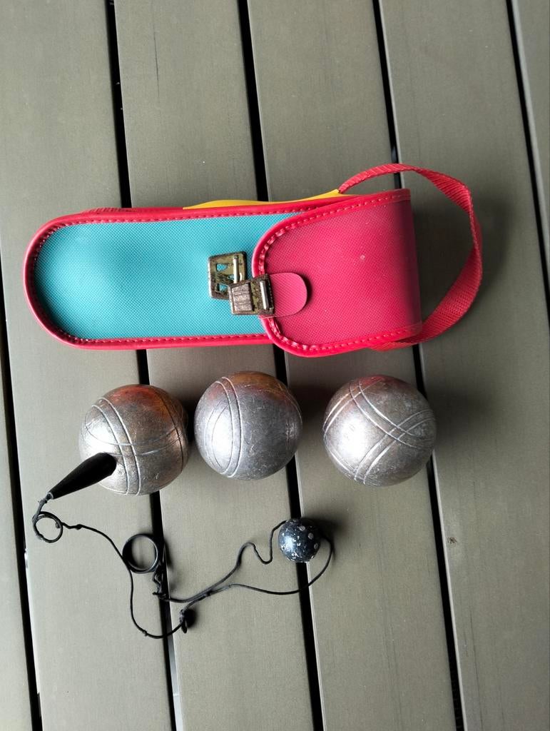 JEU DE BOULE BALLEN, Ophalen of Verzenden, Zo goed als nieuw