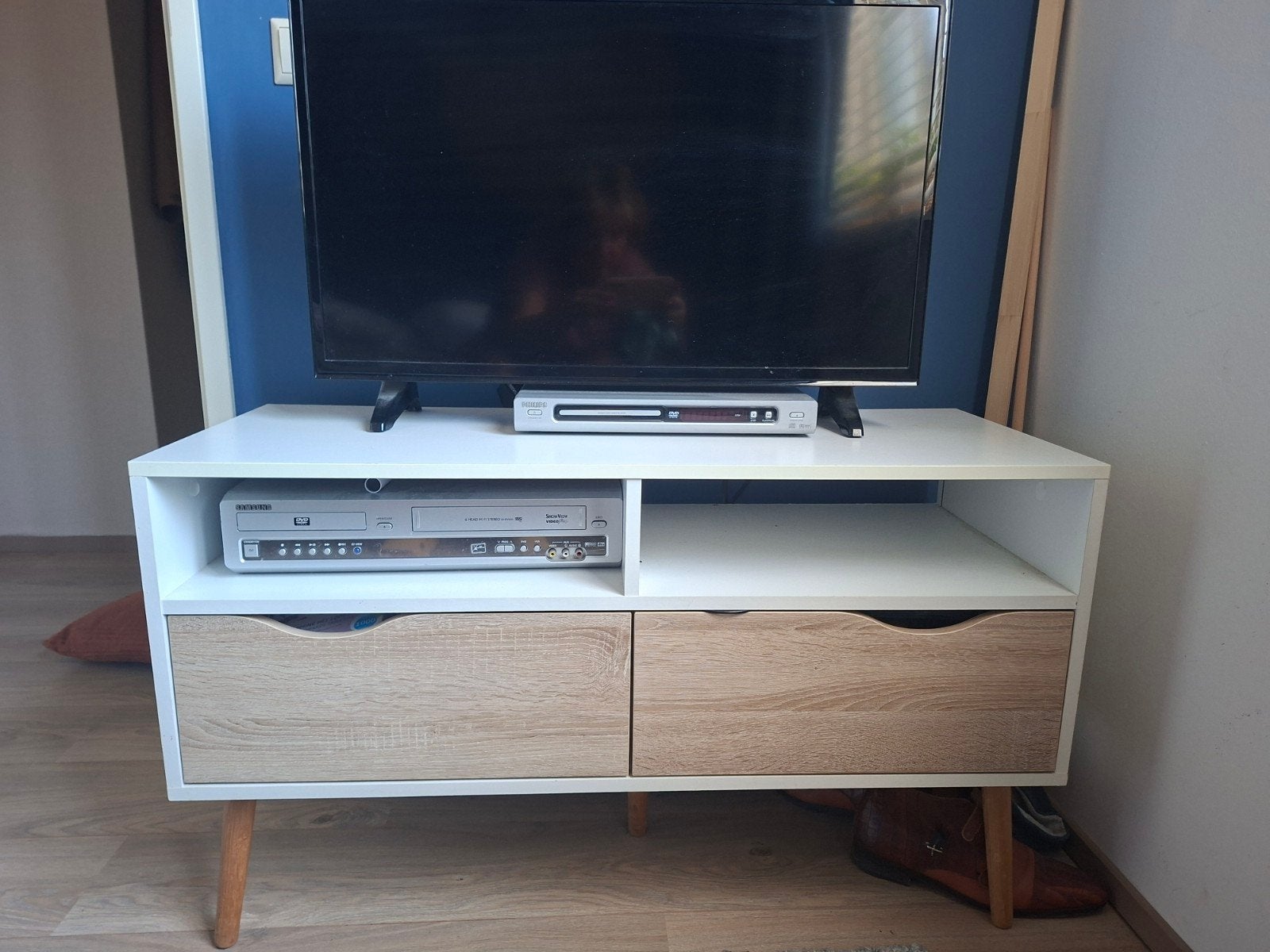 TV-meubel Leen Bakker (58x97x38 cm), Ophalen, Gebruikt, 50 tot 100 cm, Minder dan 100 cm