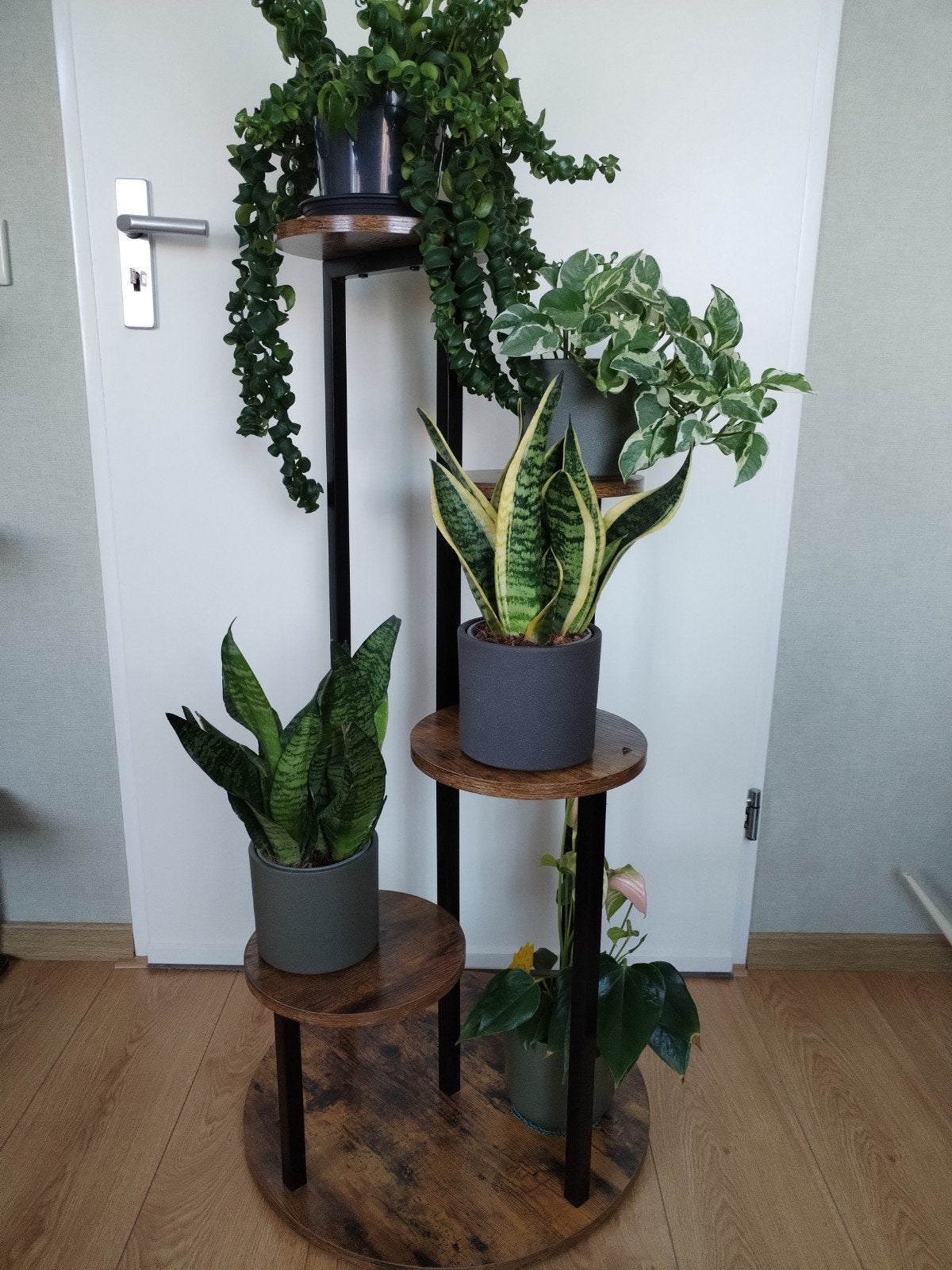 Plantenetagere / plantentafel / plantenrek, Ophalen, Zo goed als nieuw, Etagère, Demontabel