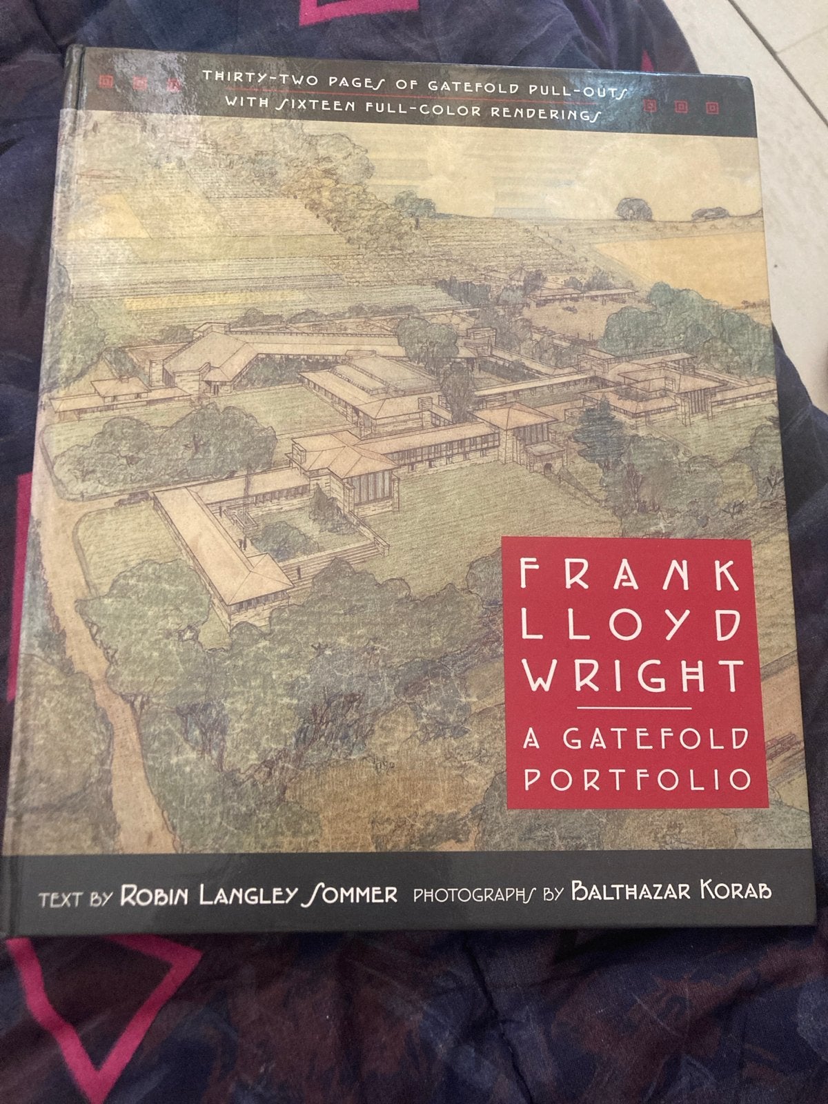 Frank Lloyd Wright: A Gatefold Portfolio / fraai, Ophalen of Verzenden, Zo goed als nieuw, Architecten