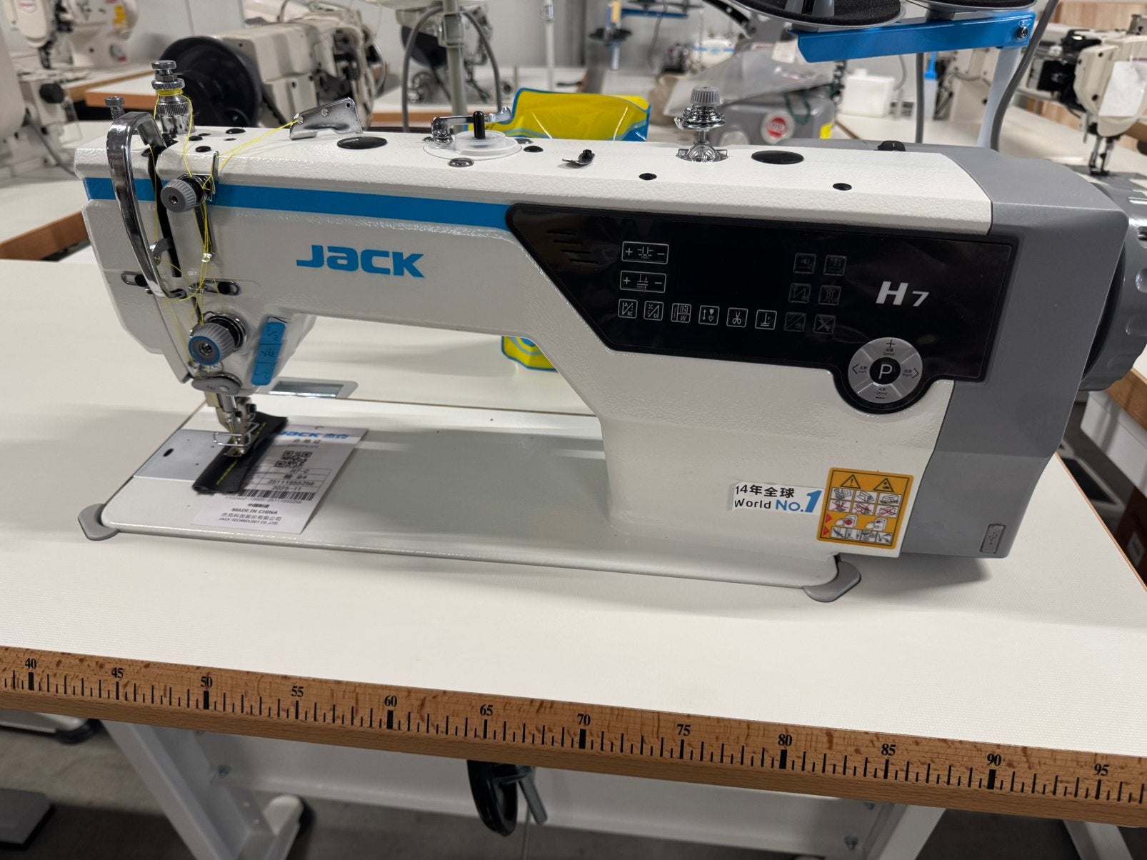 Industriele naaimachine jack h7 dubbel transport automaat, Overige merken, Nieuw, Jack, Ophalen of Verzenden