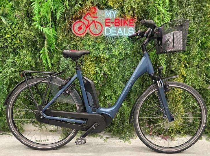 Winora Tria N7 - Bosch Middenmotor - 400Wh - Blauw 54cm, Overige merken, -, Ophalen of Verzenden, Zo goed als nieuw