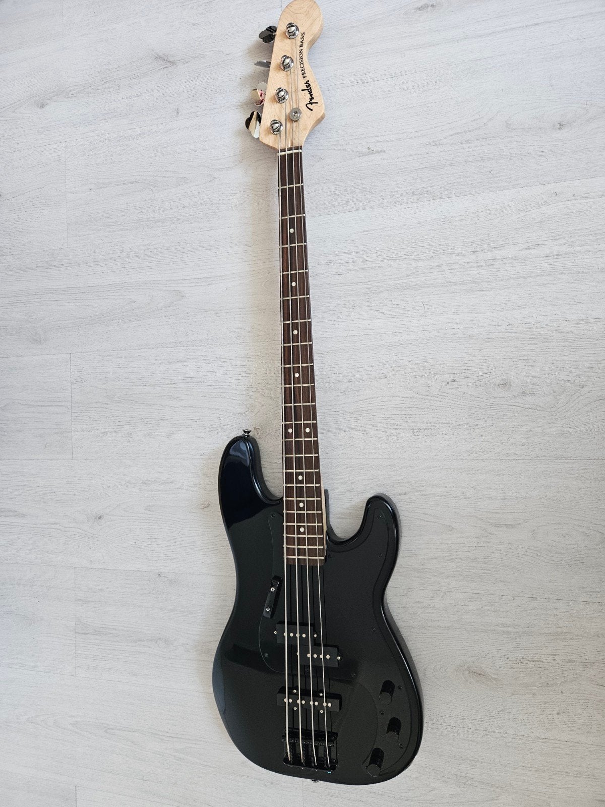 Squier precision bass PJ (modded), Ophalen, Zo goed als nieuw, Elektrisch