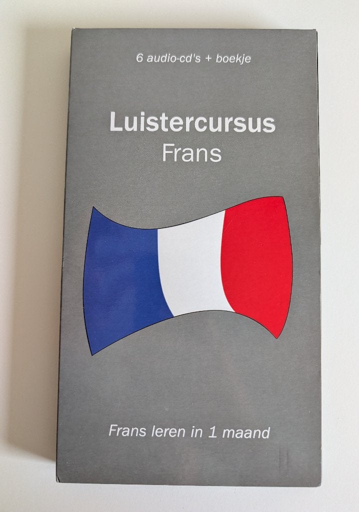 Luistercursus Frans - 6 CD's, Ophalen of Verzenden, Alpha, Zo goed als nieuw, Overige niveaus
