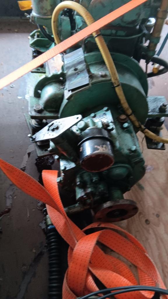 Indernor binnenboord motor, Ophalen, Gebruikt
