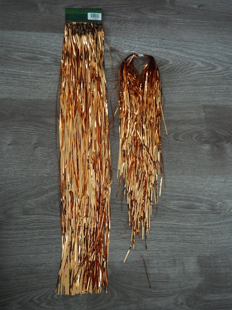 Lametta roodgoud brons kleurig, Diversen, Ophalen of Verzenden, Nieuw