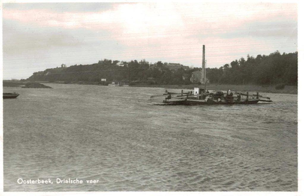 1952 OOSTERBEEK Drielsche Veer, Ophalen of Verzenden, 1940 tot 1960, Gelopen, Gelderland