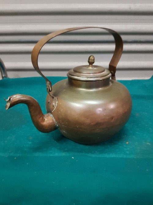 theekan vintage koper, Ophalen of Verzenden, 'T Olde Gre-j, Info@toldegrej.nl, Endepoelstraat 20f Didam