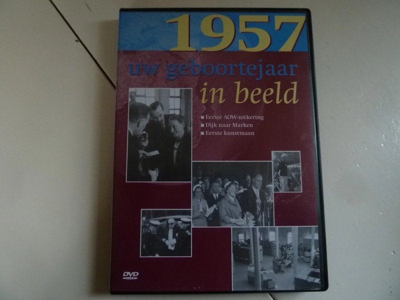 1957 uw geboortejaar in beeld, Cd's en Dvd's, Alle leeftijden, Ophalen of Verzenden, Zo goed als nieuw