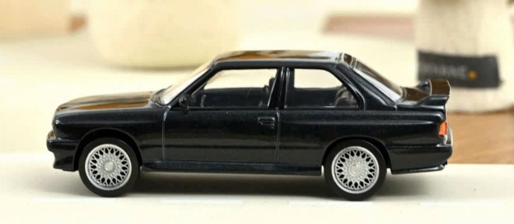 BMW M3 E30 1986 Zwart1/43 Jet-car NOREV Ref. 350009, Verzenden, Nieuw, Auto, Norev