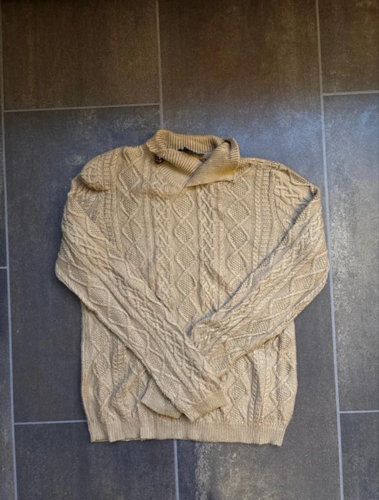 Ralph Lauren  - Beige, Maat M, Kleding | Dames, Truien en Vesten, Verzenden, Zo goed als nieuw, Maat 38/40 (M), Beige