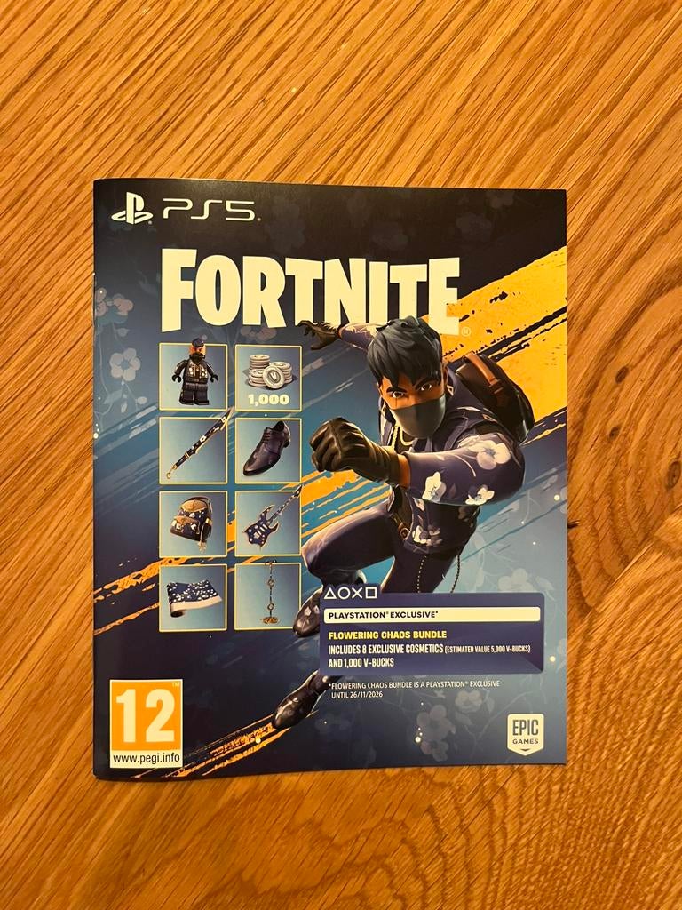 Playstation 5 - Fortnite Flowering Chaos Bundle, Ophalen of Verzenden, Nieuw