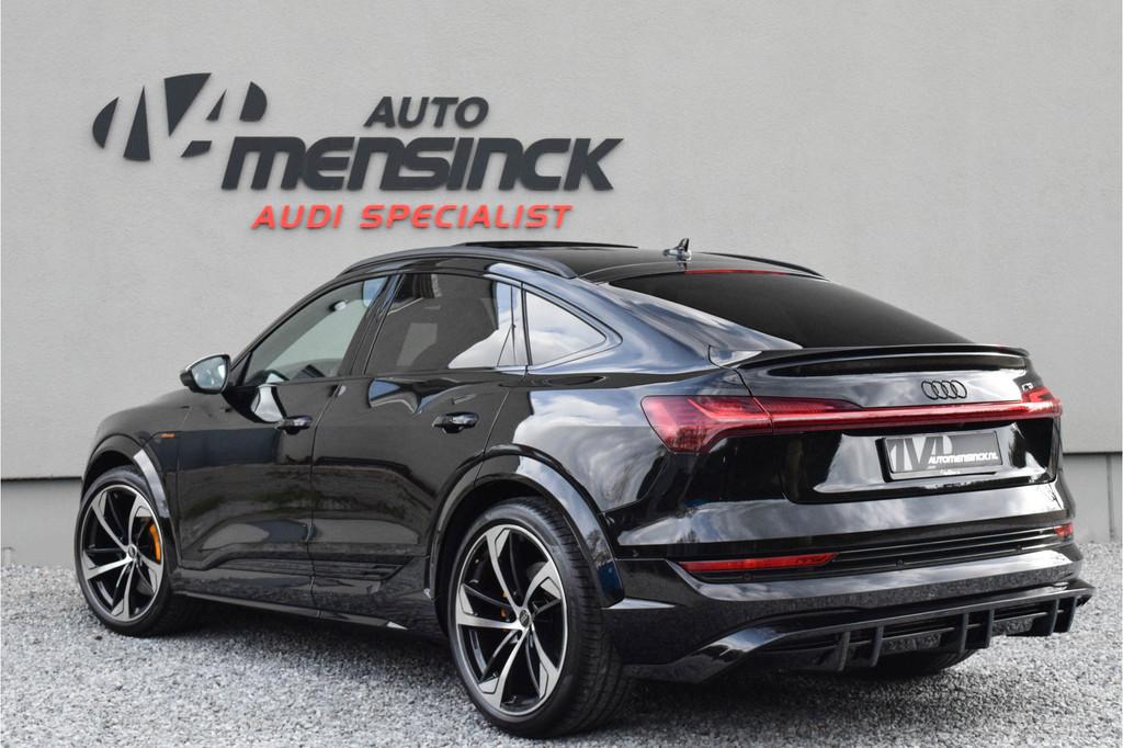 Audi e-tron Sportback S Quattro 371kW / Luchtvering/ Standka, Automaat, 355 km, Zwart, Vierwielaandrijving
