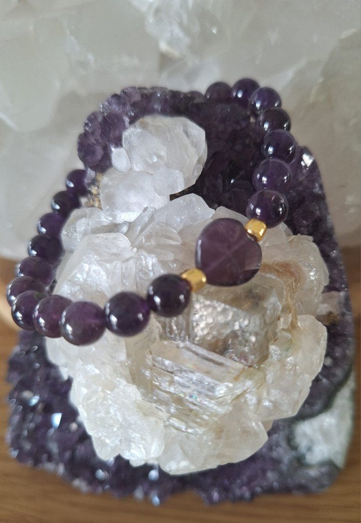 Amethist armbanden, diverse varianten, Ophalen of Verzenden, Nieuw