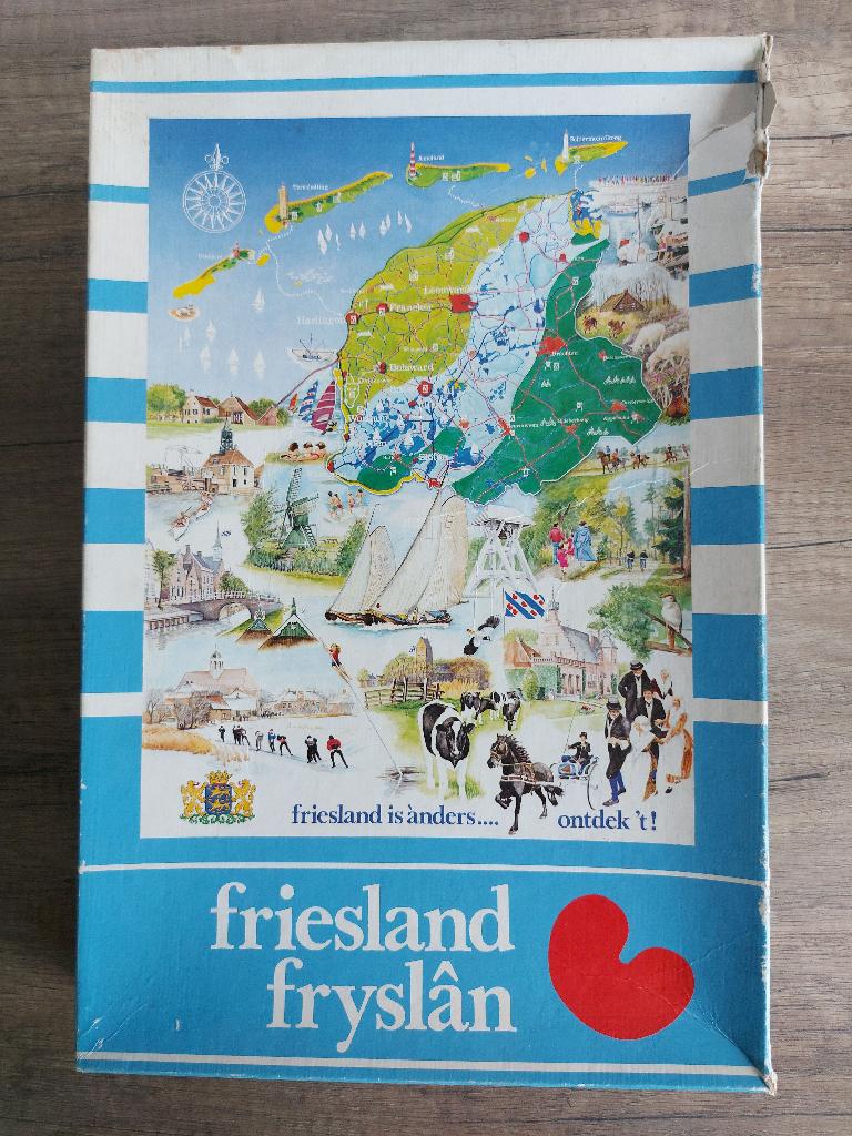 Friesland puzzel 1200 stuks, Ophalen of Verzenden, 500 t/m 1500 stukjes, Gebruikt, Legpuzzel