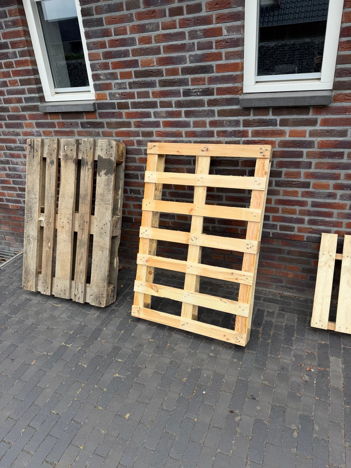 Diverse pallets - Gebruikt, Ophalen, Gebruikt, 50 mm of meer, Pallet