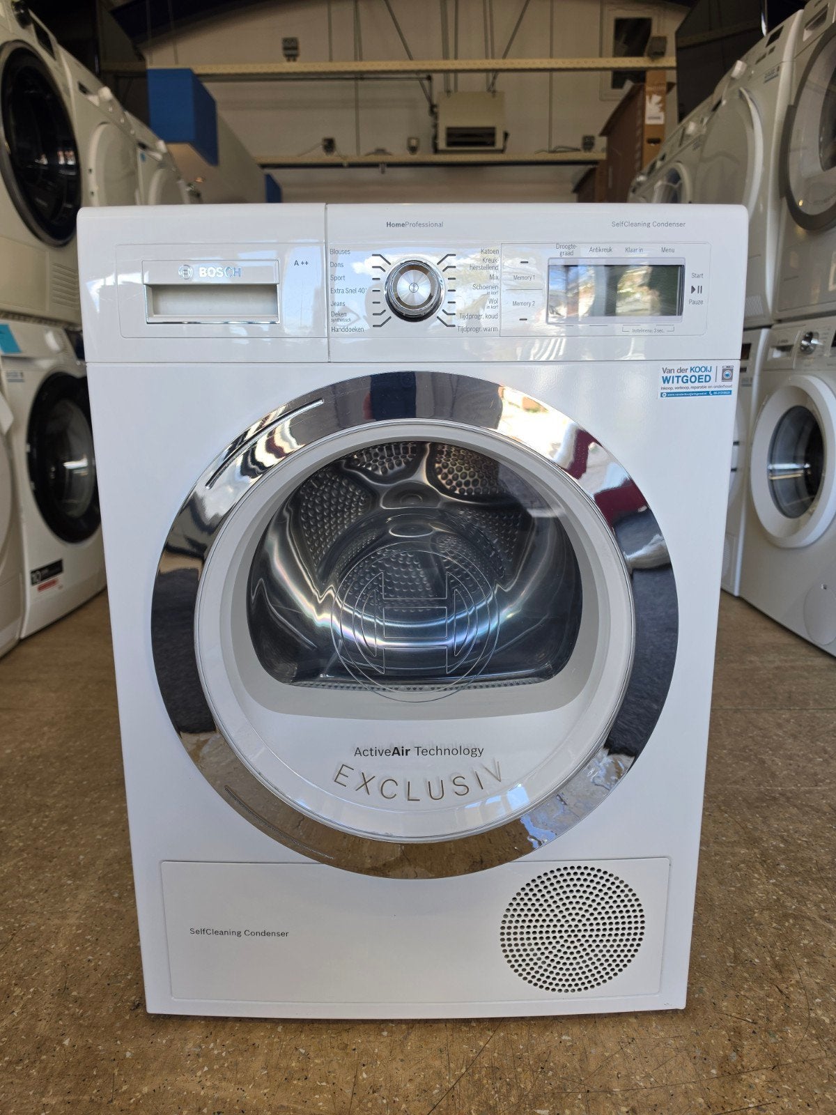 Bosch Home Professional warmtepompdroger | Gratis thuis 🚚✅️, Bosch, Jirnsum, Anti-kreukfase, Overige typen