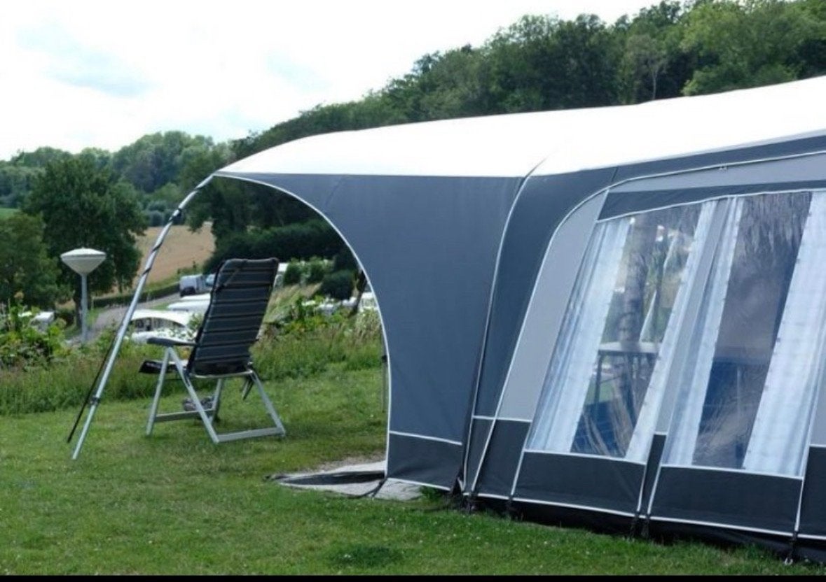 Unico Milaan 320 Voortent met Dakluifel - Zo goed als nieuw, Caravans en Kamperen, Voortenten en Luifels, Ophalen, Zo goed als nieuw