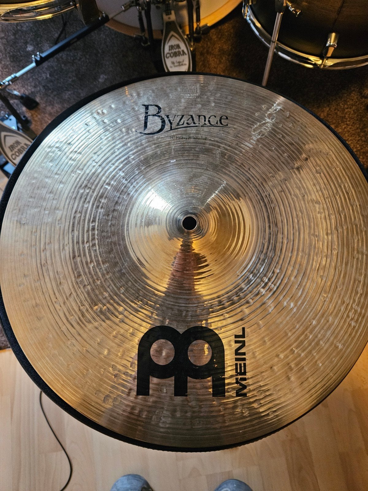 Meinl Byzance 14" Heavy Hi-Hat Cymbals, Muziek en Instrumenten, Ophalen of Verzenden, Zo goed als nieuw, Overige merken