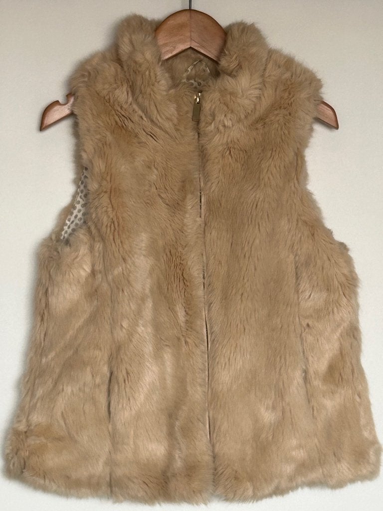 Zara Girls fluffy bodywarmer maat 140, Gebruikt, Meisje, Trui of Vest, Ophalen of Verzenden