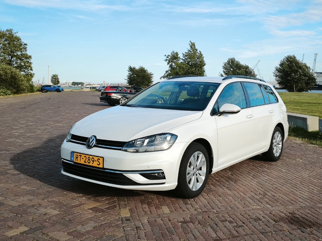 VW Golf Variant 1.0 TSI 110pk 2018 WIT-APK 8-7-2027, Auto's, Volkswagen, Euro 6, Wit, Origineel Nederlands, Handgeschakeld