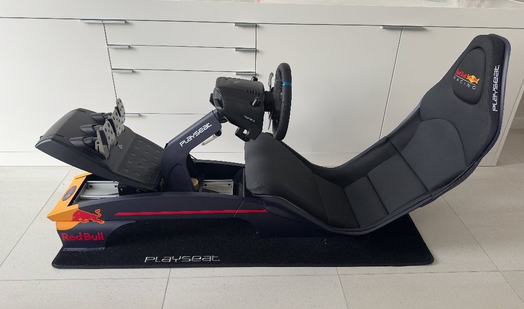Playseat Formula F1 Red Bull Racing + Logitech G923 PS5/PC, Ophalen, Zo goed als nieuw, Playseat of Racestoel, PlayStation 4