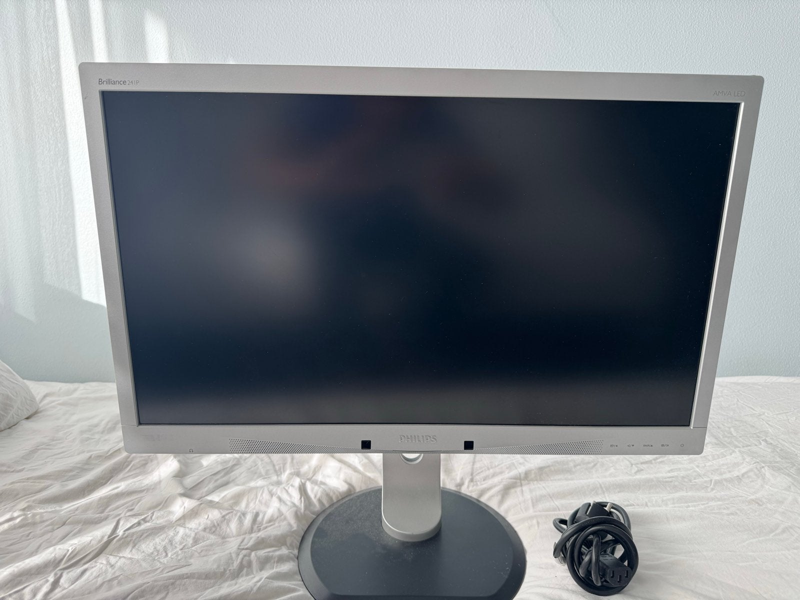 Philips Brilliance 241P4QPYES/00 Monitor, Computers en Software, In hoogte verstelbaar, Full HD, Ophalen of Verzenden, Zo goed als nieuw