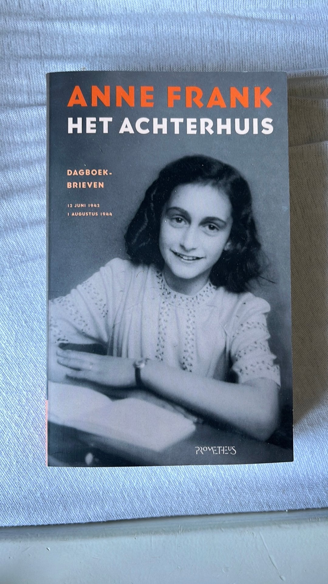 Anne Frank boek, Ophalen of Verzenden, Zo goed als nieuw, Overige