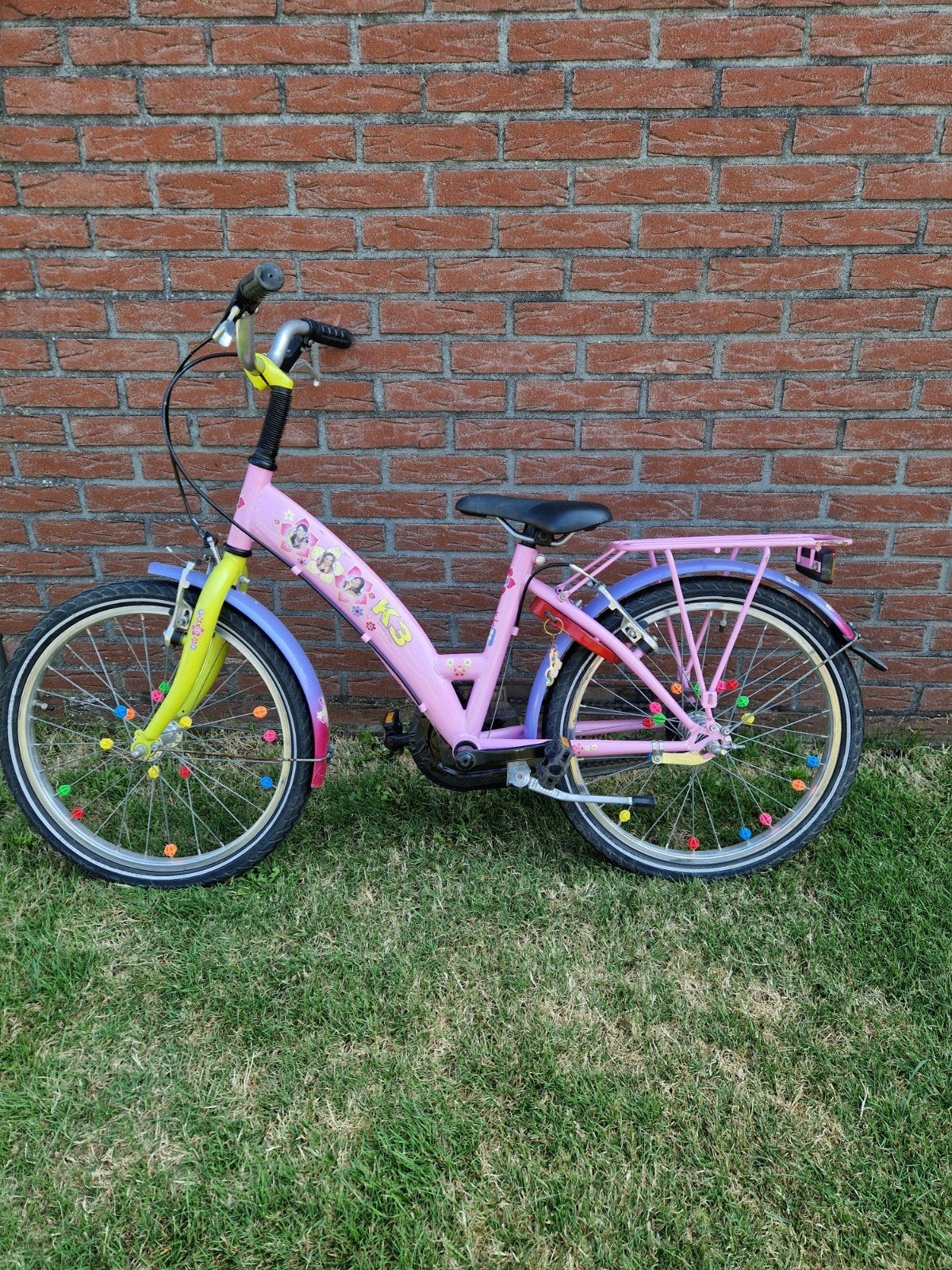 k3 kinderfiets 20 inch, Fietsen en Brommers, Fietsen | Meisjes, Ophalen, Gebruikt, 20 inch