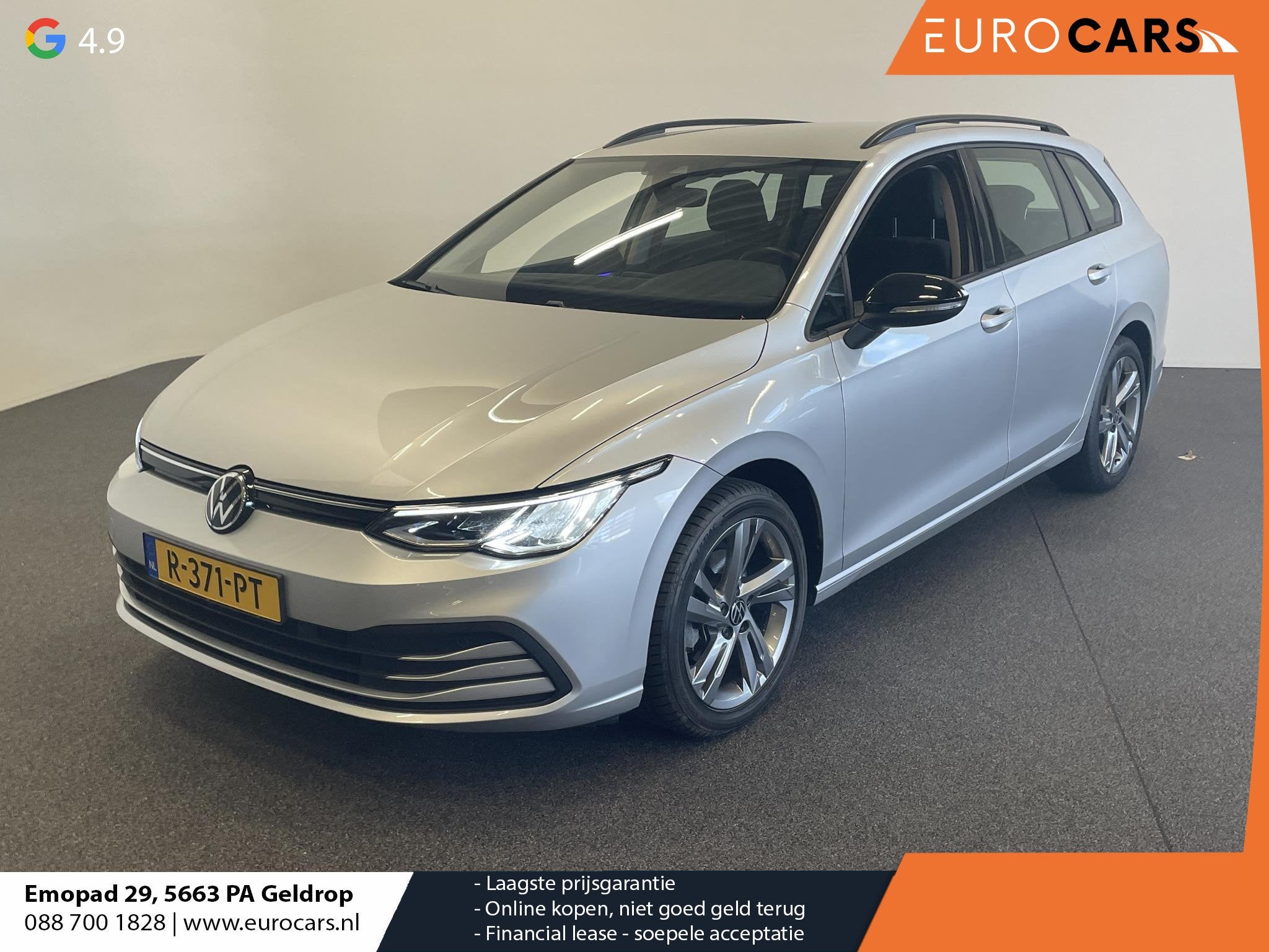 Volkswagen Golf Variant 1.0 eTSI 110pk DSG Life Automaat Nav, Stof, Gebruikt, 122 pk, 19 km/l