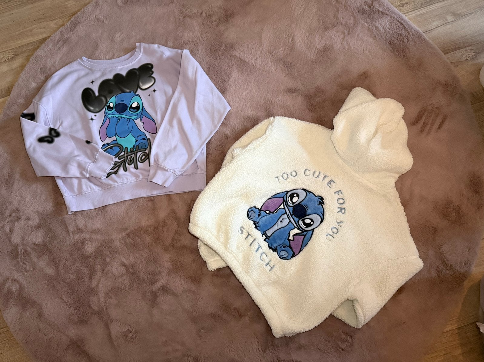 Disney Stitch vest, trui en badjas maat 158 / 164, Ophalen of Verzenden, Zo goed als nieuw, Meisje, Trui of Vest