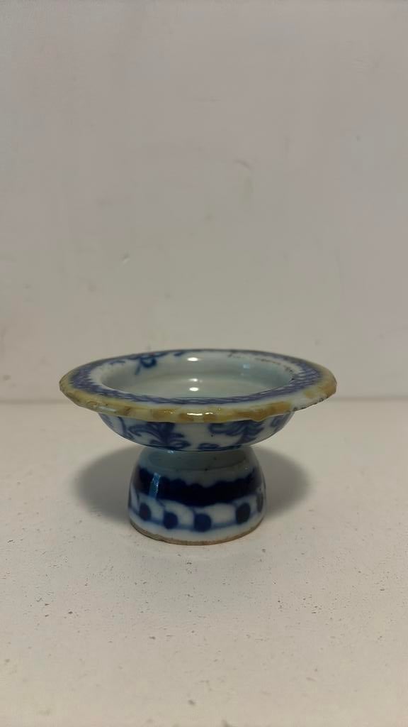 Zoutschaaltje - antiek Chinees - qianlong, Verzenden