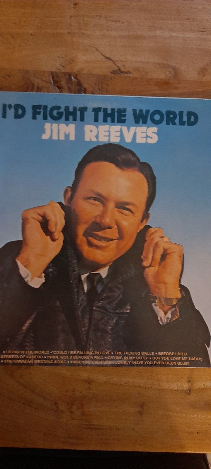 Jim Reeves - I'd Fight The World LP (Country, Pop), LP, Gebruikt, Ophalen of Verzenden, Pop